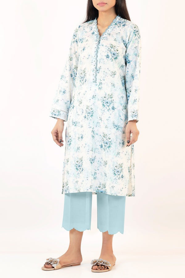 Unstitched Printed Lawn 3 Piece | Saya | 18B