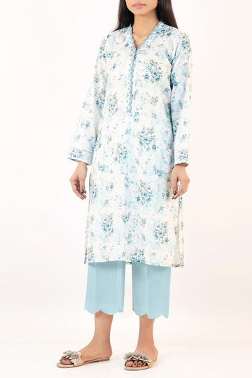 Unstitched Printed Lawn 3 Piece | Saya | 18B